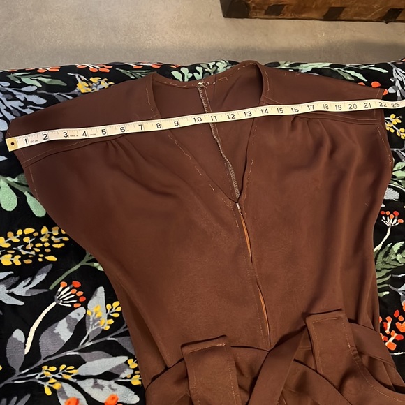 Groovy Mr Brownstone polyester jumpsuit. - Picture 8 of 15